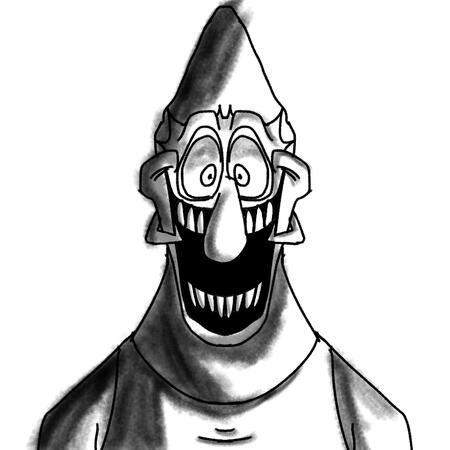 More Horror Tales Patrick but with a chalk brush I was testing with on Ibis Paint