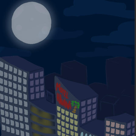 A background test for practice and stylizing