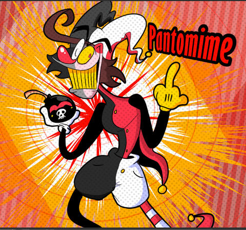 Pantomime! Art Trade for/Character Belongs To "@JocDagger" on Twitter