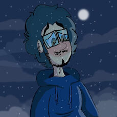 Snowy Night One of my proudest drawings made in Magma.com