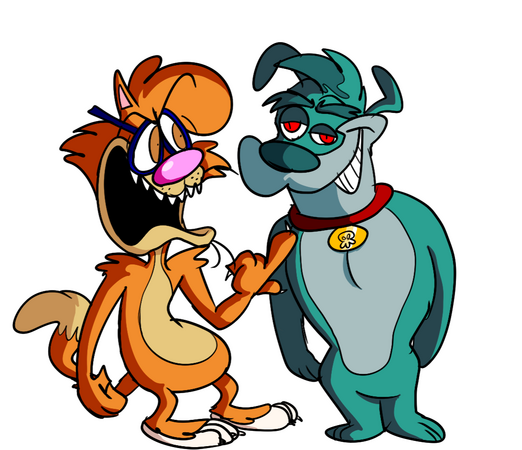 Angel and Ancel as Shnookums and Meat for a collab