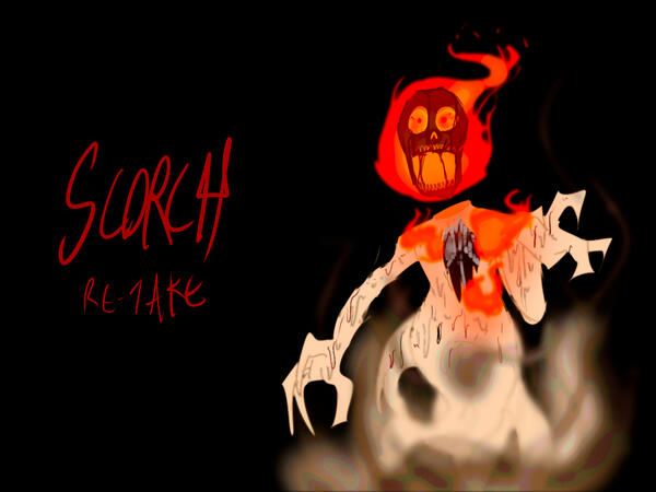 Scorch retake [Original character by zombugarts on Twitter]