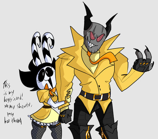 Sabine and Bruce fanart for Purpoll620