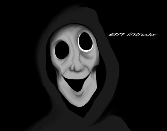 Fanart of Mandela Catalogue's Intruder's new look in 2023