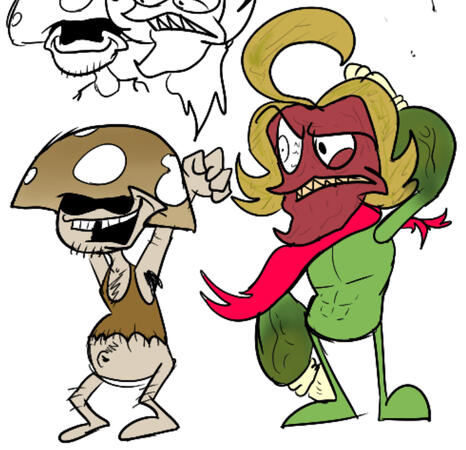 Uncle Fungus and Monty Uncle Fungus and Monty